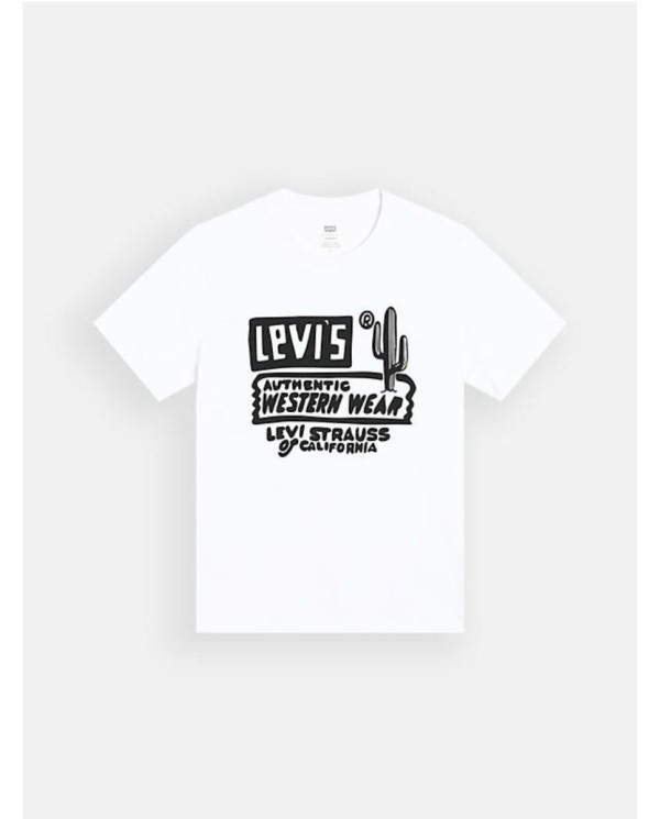 
CAMISETA GRÁFICA CLÁSICA PARA HOMBRE LEVI'S® - WESTERN WEAR BLANCA BLANCO