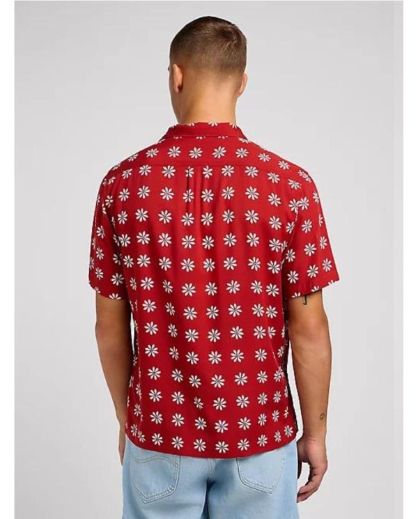 SHIRT LEE IN GARNET DAISY ROJO
