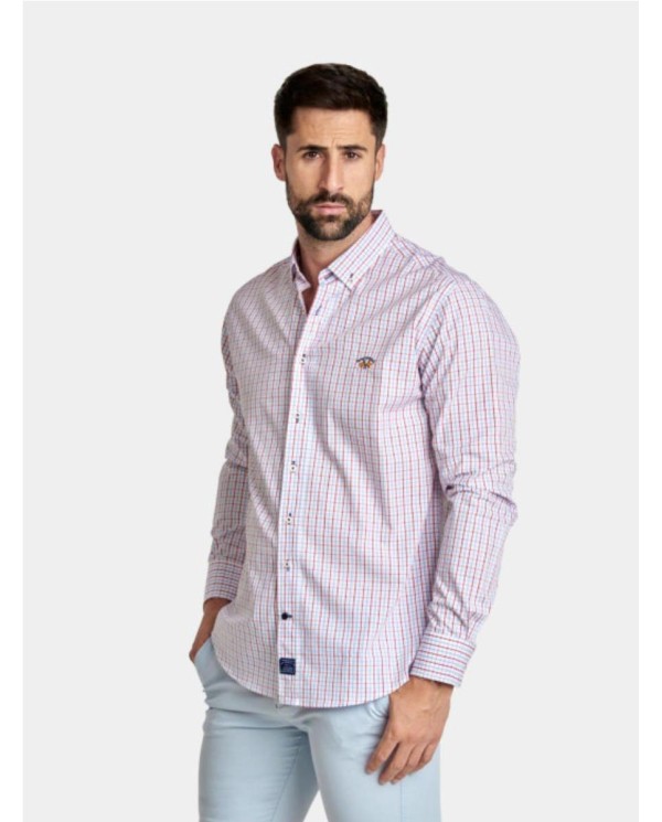 CAMISA SPAGNOLO CUADROS MULTICOLOR