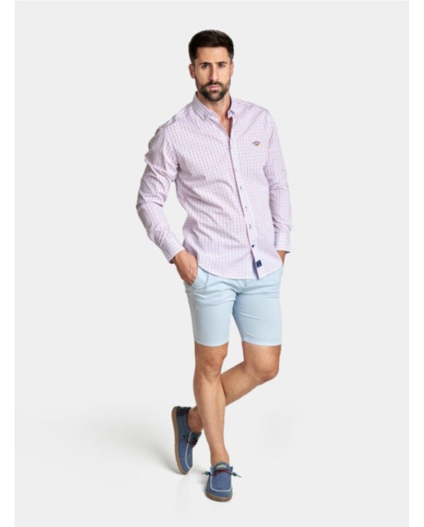 CAMISA SPAGNOLO CUADROS MULTICOLOR