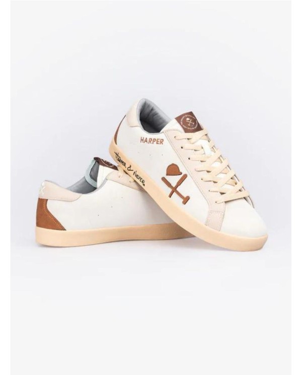 SNEAKER HAPER& NEYER SUPERBOWL BEIGE