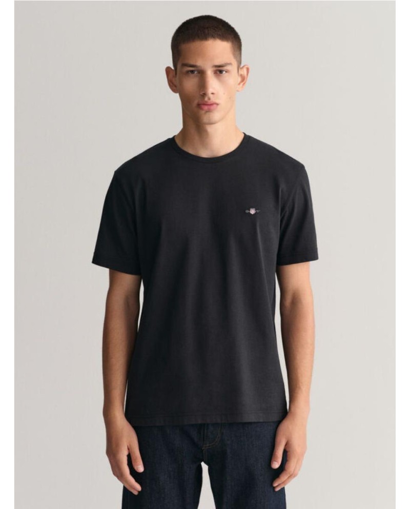 Camiseta GANT Shield NEGRO