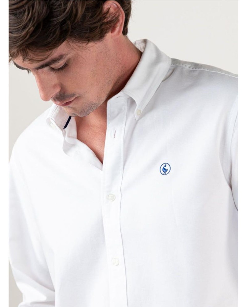 Camisa EL GANSO Garment Dyed Blanca... Camisa EL GANSO Garment Dyed Blanca...
