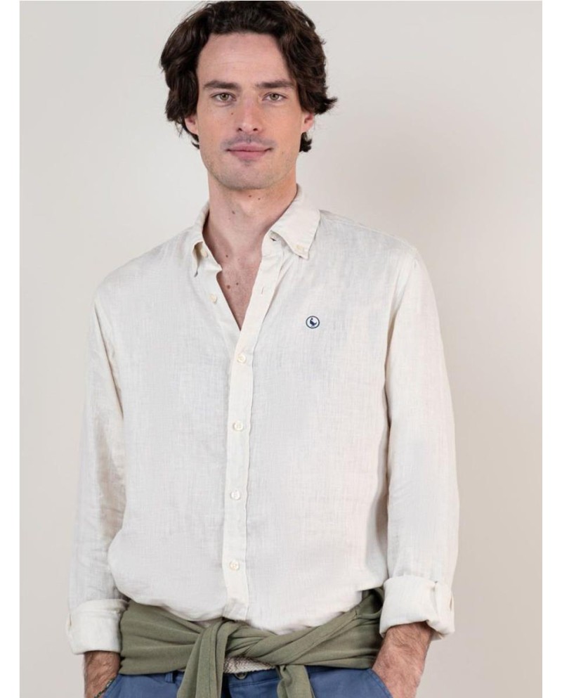 Camisa El Ganso Lino BEIGE