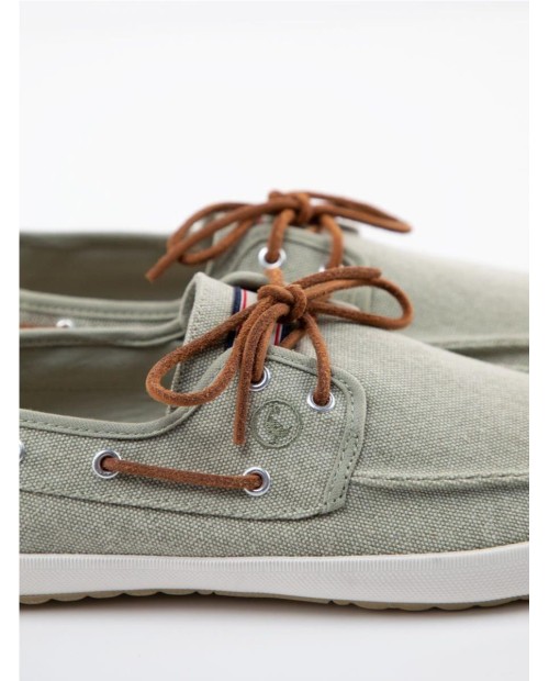 Nautico EL GANSO Sneaker Canvas VERDE 2