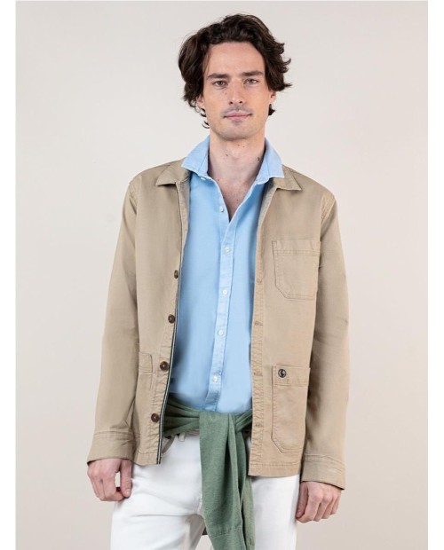 Sobrecamisa EL GANSO Algodón CAMEL 2