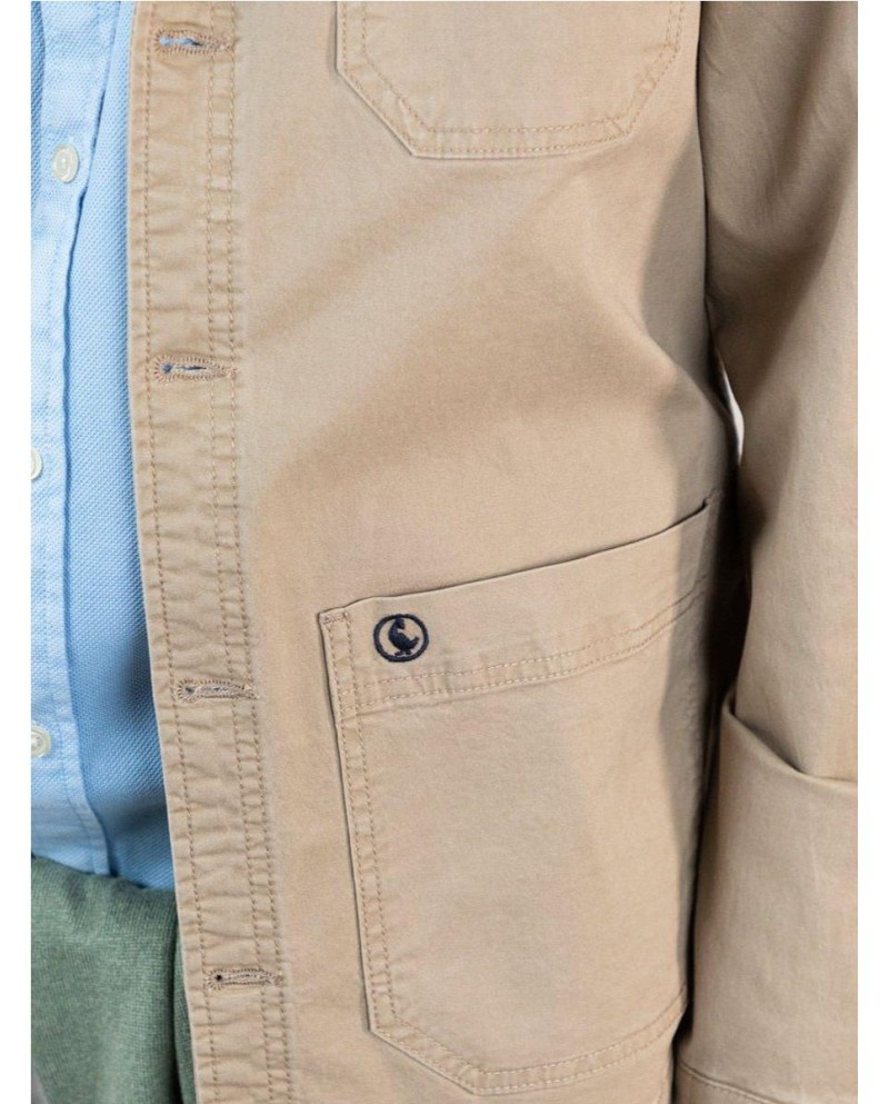 Sobrecamisa EL GANSO Algodón CAMEL