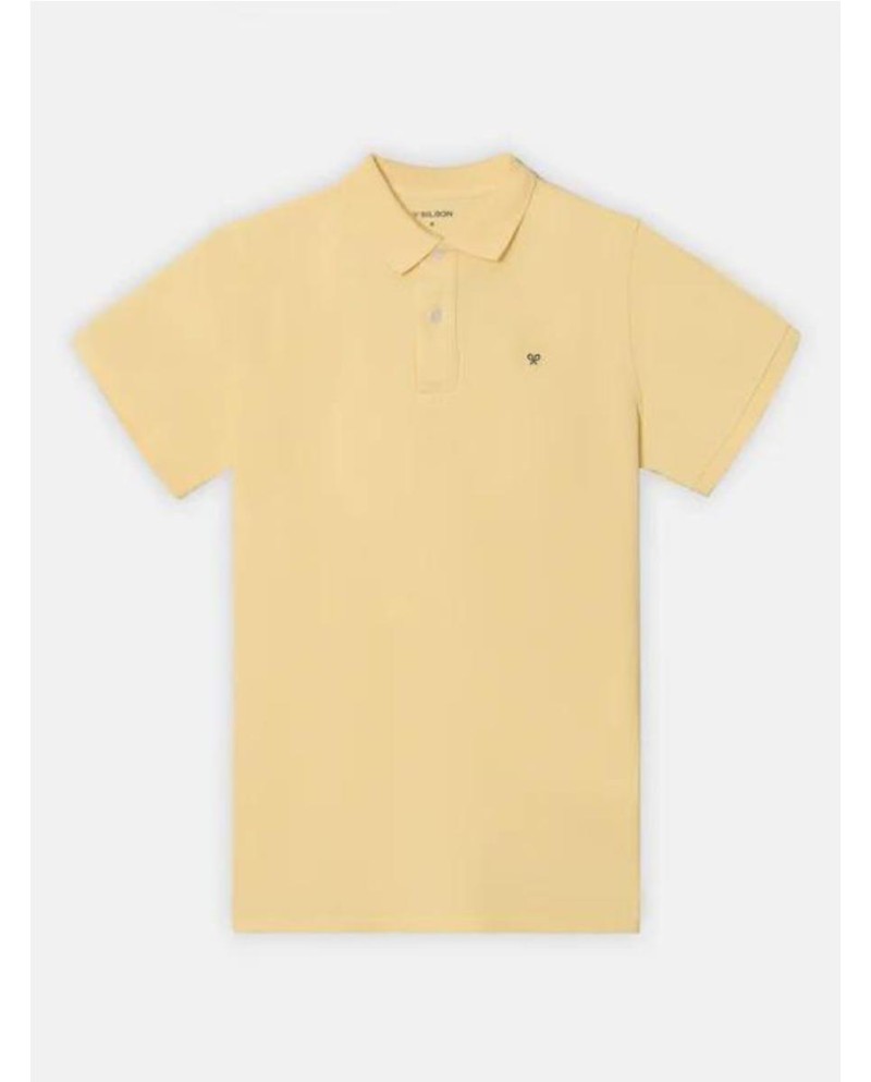 POLO SILBON CLASICO LISO AMARILLO