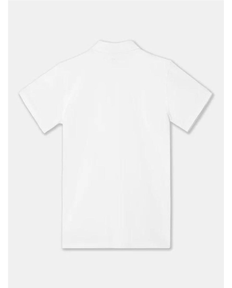 POLO SILBON CLASICO LISO BLANCO