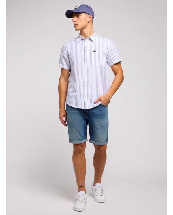 BERMUDA VAQUERA  LEE RIDER SLIM DENIM