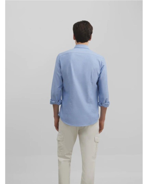 CAMISA SILBON SPORT OXFORD CELESTE 2