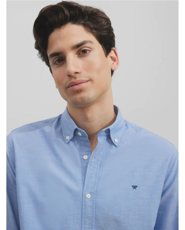 CAMISA SILBON SPORT OXFORD CELESTE