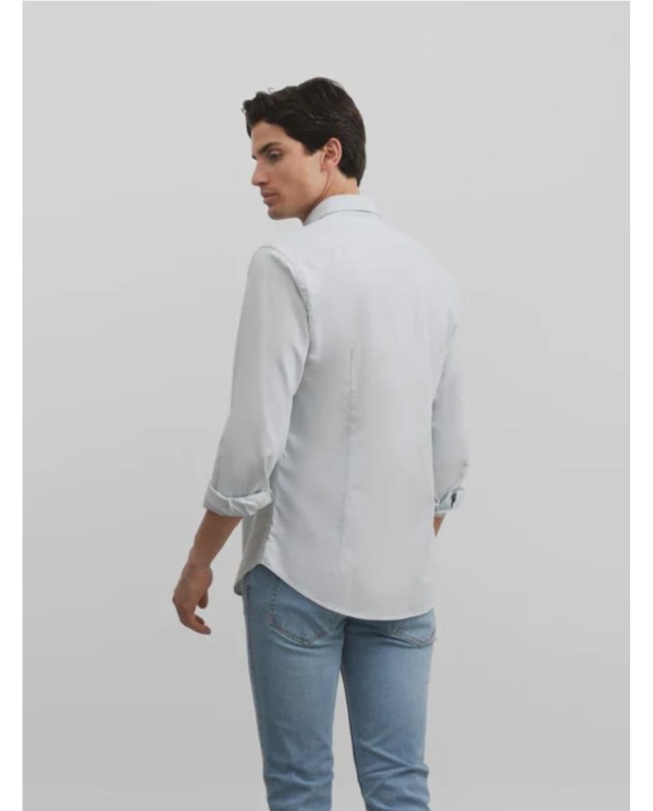 CAMISA OXFORD SILBON VERDE