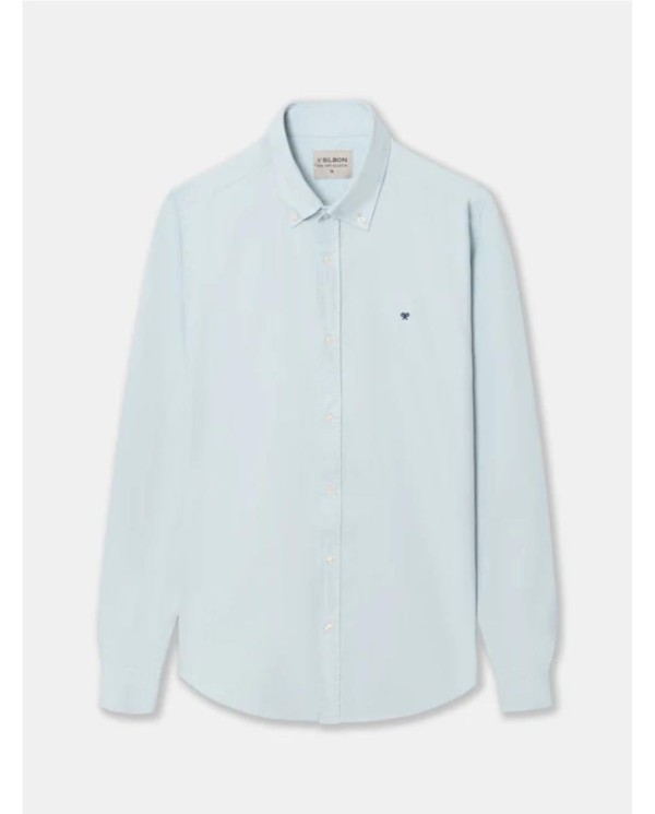 CAMISA OXFORD SILBON VERDE