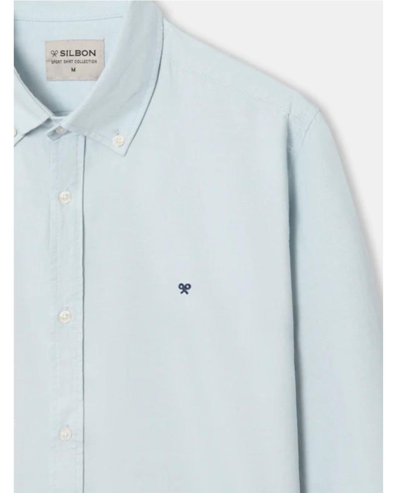 CAMISA OXFORD SILBON VERDE CAMISA OXFORD SILBON VERDE