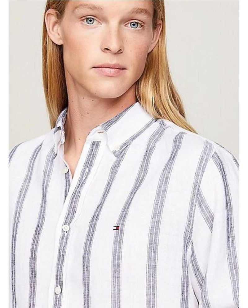 CAMISATOMMY REGULAR DE LINO CON...