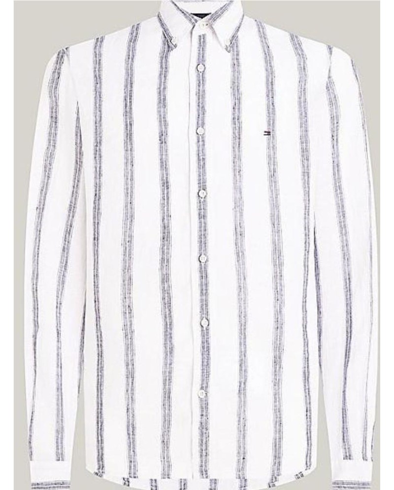 CAMISATOMMY REGULAR DE LINO CON...