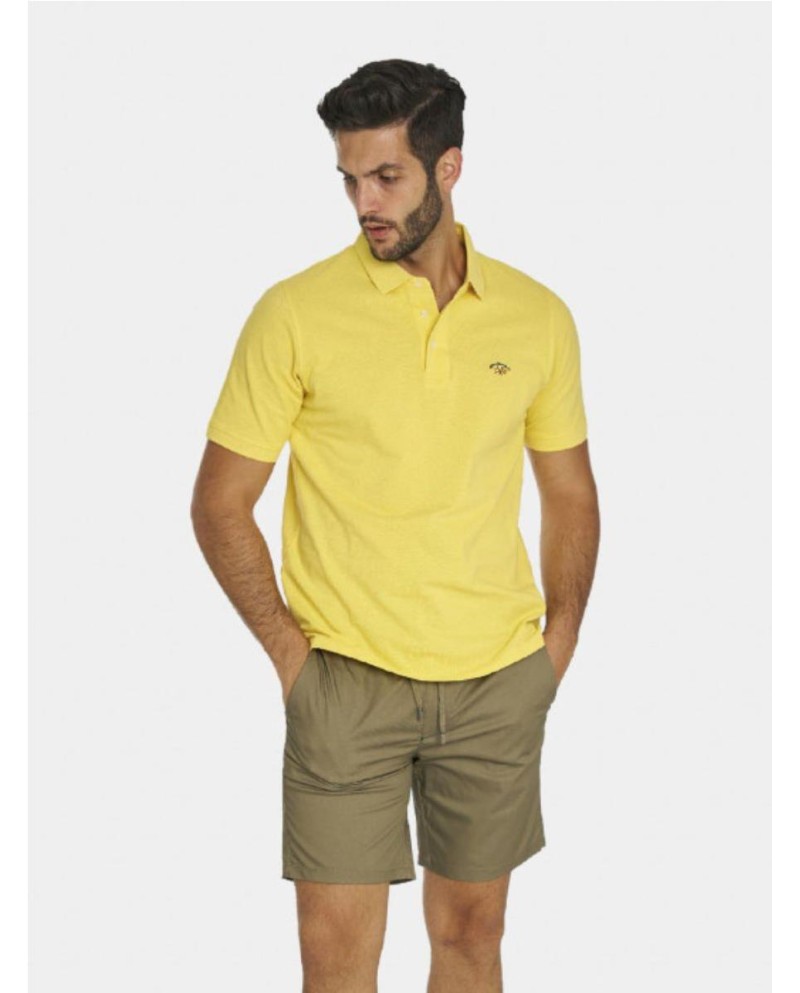 POLO SPAGNOLO PIQUE BASICO AMARILLO