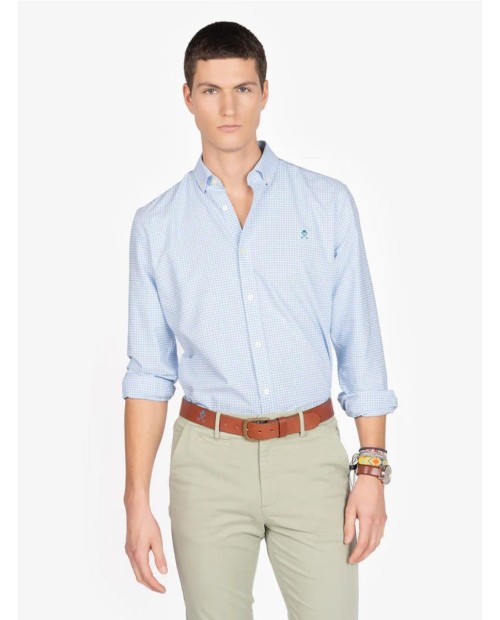 CAMISA HARPER&NEYER AMBERES AZUL CLARO 2
