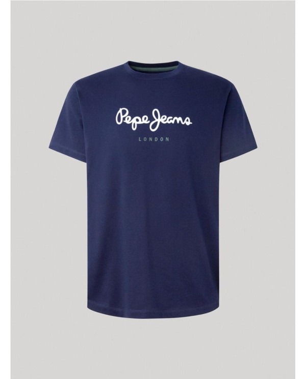 CAMISETA  PEPE JEANS ESTAMPADA FIT REGULAR MARINO