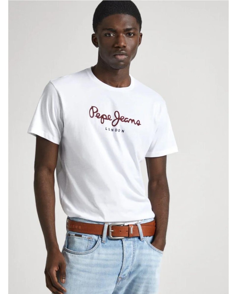 CAMISETA  PEPE JEANS ESTAMPADA FIT REGULAR BLANCO