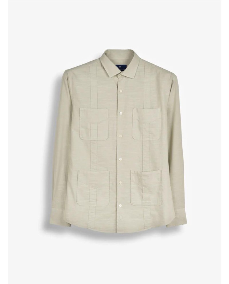 CAMISA GUAYABERA HARPER&NEYER AMARILLO CAMISA GUAYABERA HARPER&NEYER AMARILLO