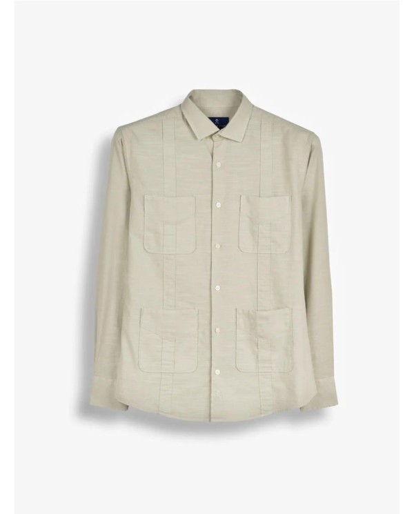 CAMISA GUAYABERA HARPER&NEYER AMARILLO