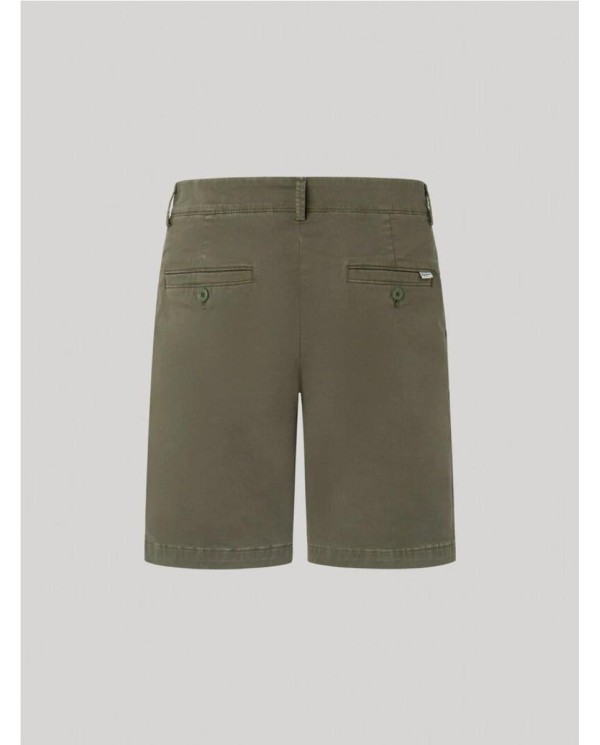 BERMUDA CHINOS PEPE JEANS  FIT REGULAR VERDE