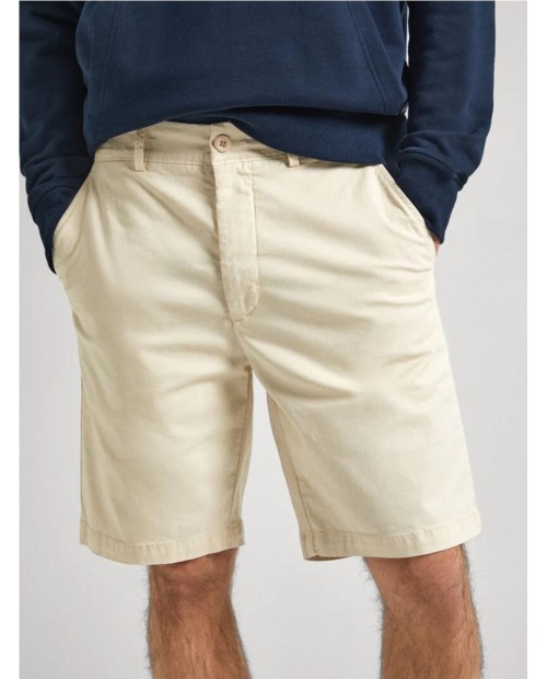 BERMUDA CHINOS PEPE JEANS  FIT REGULAR BEIGE 2
