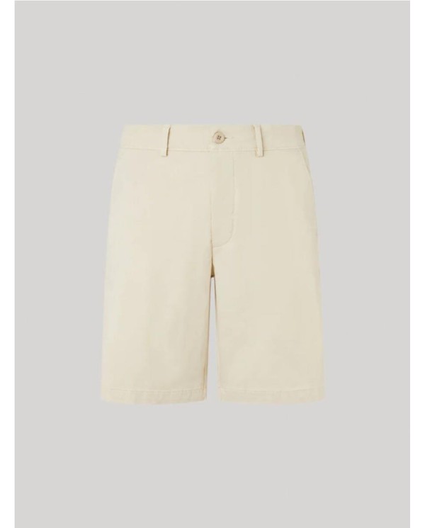 BERMUDA CHINOS PEPE JEANS  FIT REGULAR BEIGE