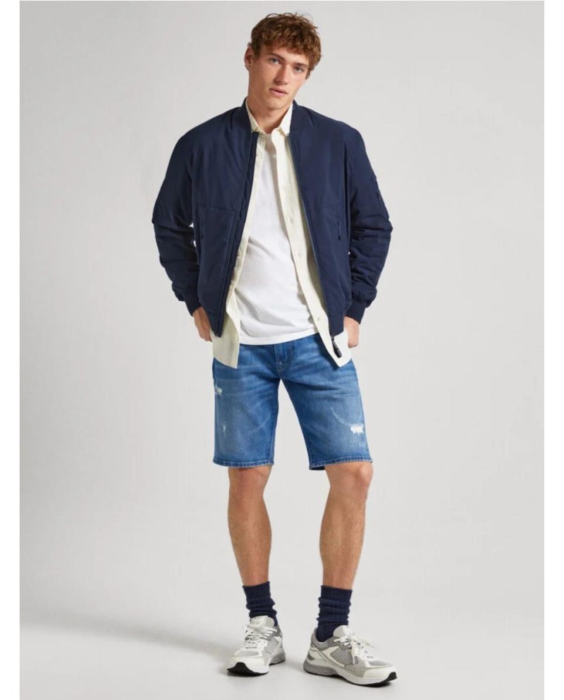 BERMUDA DENIM  PEPE JEANS FIT TAPER AZUL