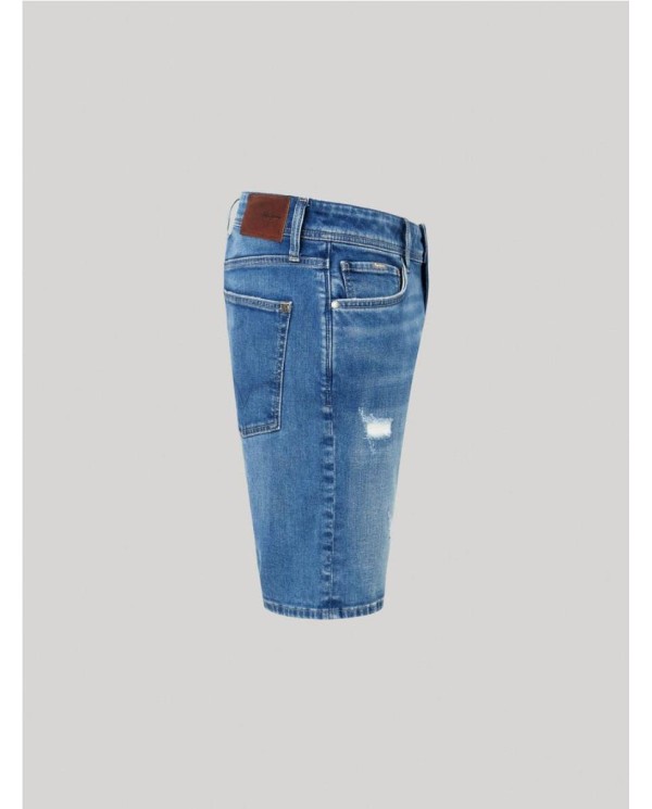 BERMUDA DENIM  PEPE JEANS FIT TAPER AZUL