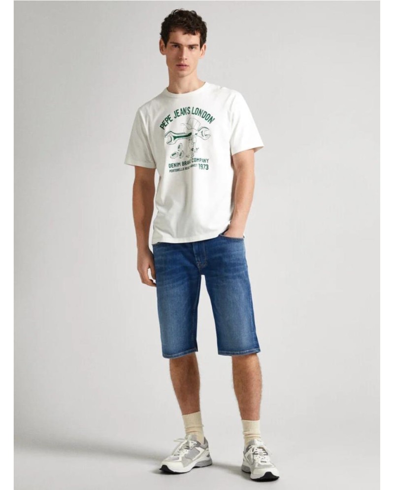 BERMUDA DENIM PEPE JEANS FIT RECTO DENIM