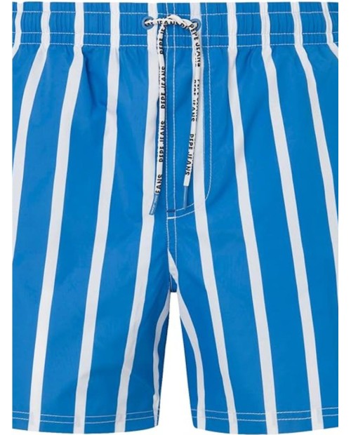 BAÑADOR BERMUDA PEPE JEANS RAYAS AZUL