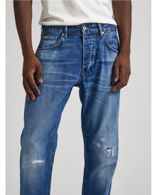 JEANS PEPE JEANS FIT TAPER Y TIRO REGULAR - CALLEN AZUL 2