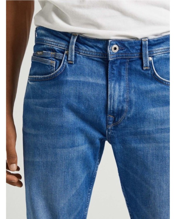 JEANS PEPE JEANS FIT SLIM Y TIRO REGULAR - HATCH AZUL