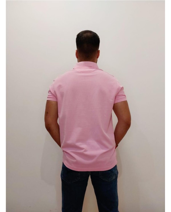 POLO THOMAS HARRISON LAVADO 100% ALGODÓN ROSA