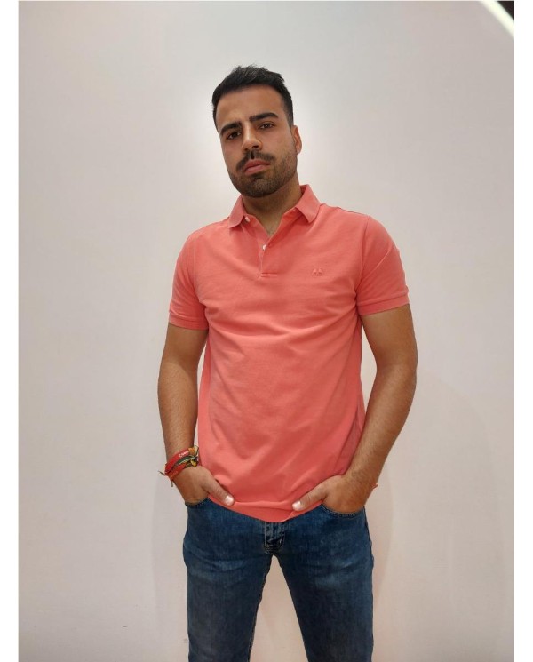 POLO THOMAS HARRISON LAVADO 100% ALGODÓN BEIGE