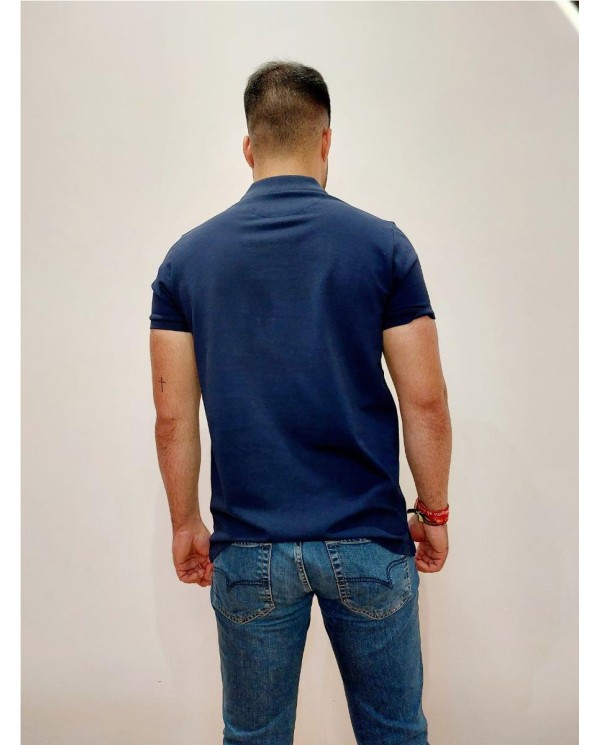 POLO THOMAS HARRISON PIQUE MARINO