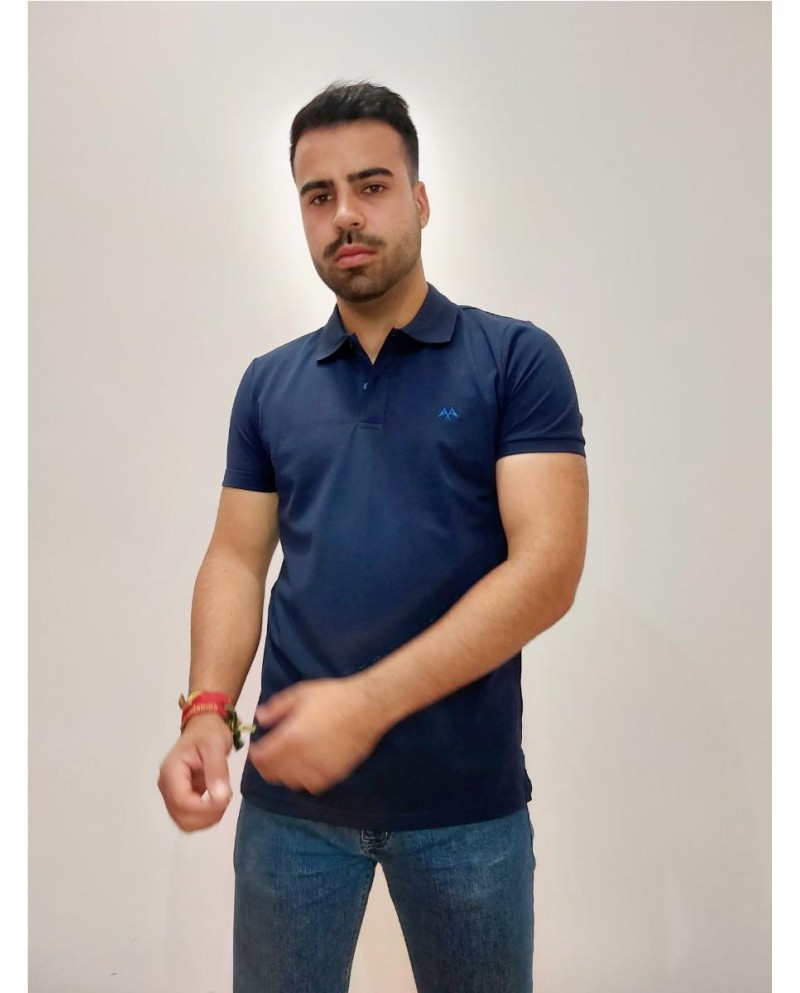 POLO THOMAS HARRISON PIQUE MARINO