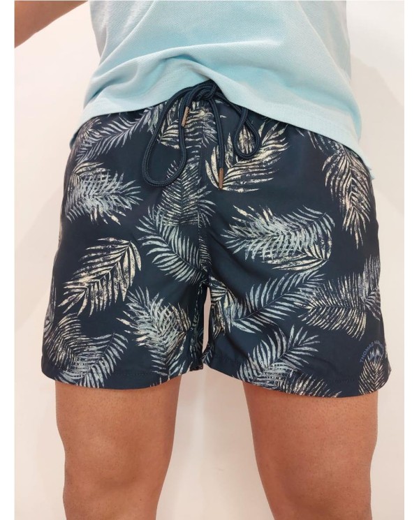 BAÑADOR THOMAS HARRISO ESTAMPADO TROPICAL AZUL