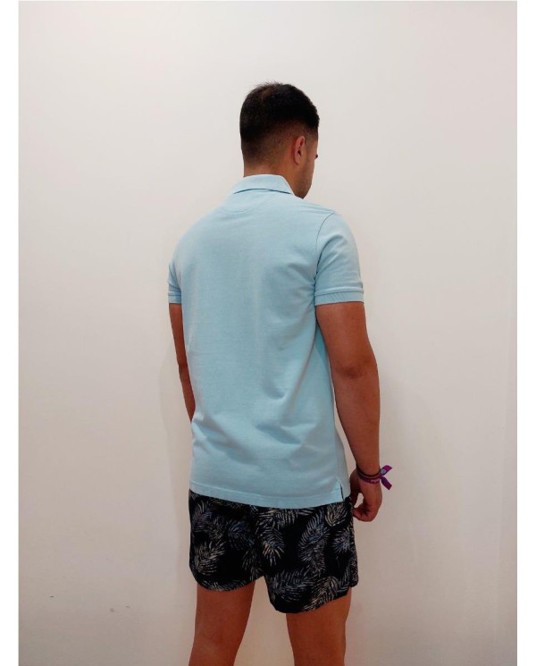 BAÑADOR THOMAS HARRISO ESTAMPADO TROPICAL AZUL