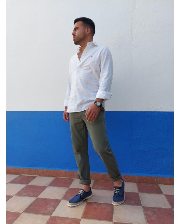 PANTALÓN JOGER THOMAS HARRISON. VERDE CLARO