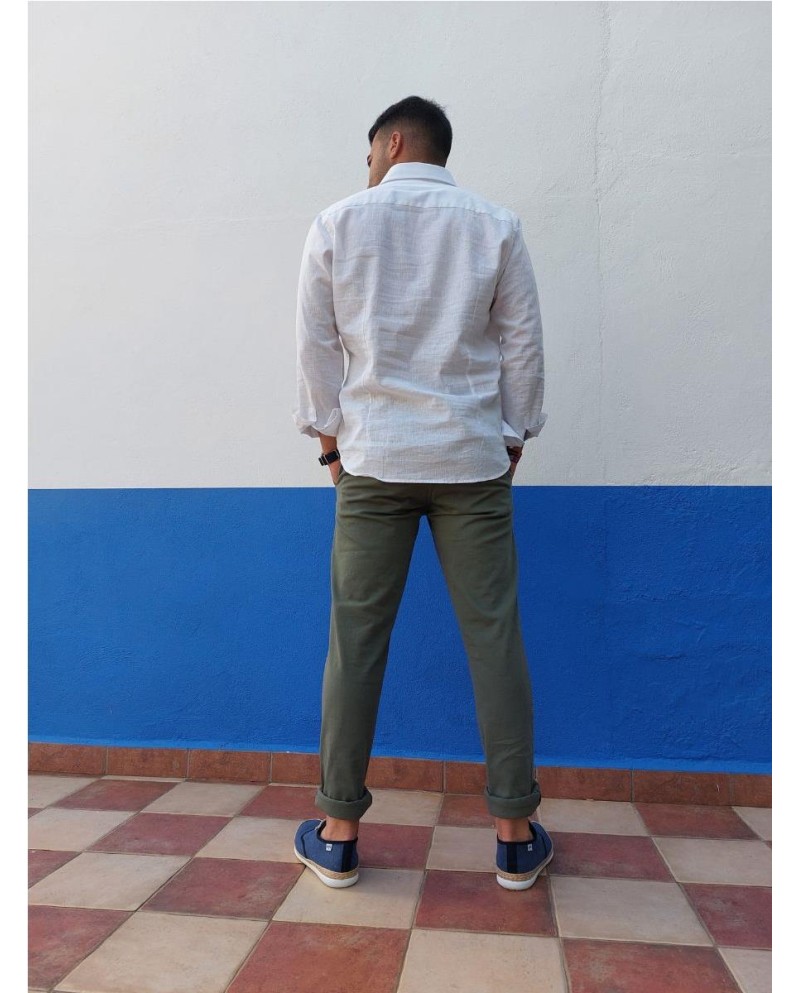 PANTALÓN JOGER THOMAS HARRISON. VERDE...