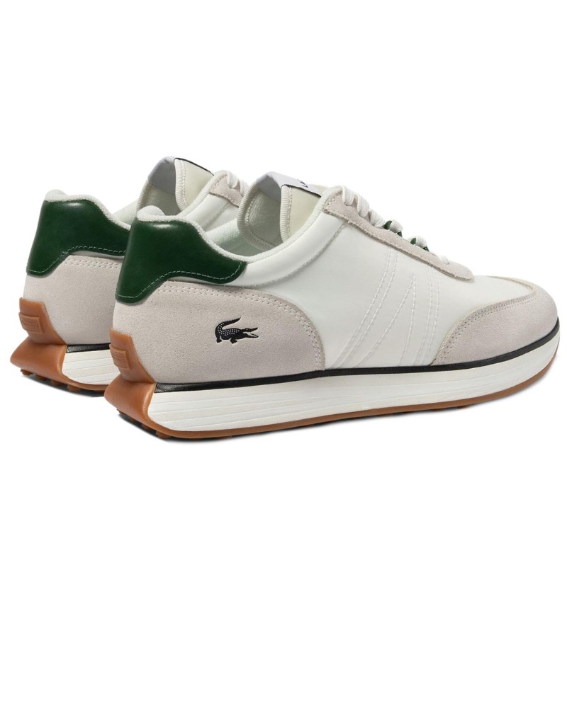 ZAPATILLAS DE HOMBRE LACOSTE L-SPIN EN TELA BLANCO