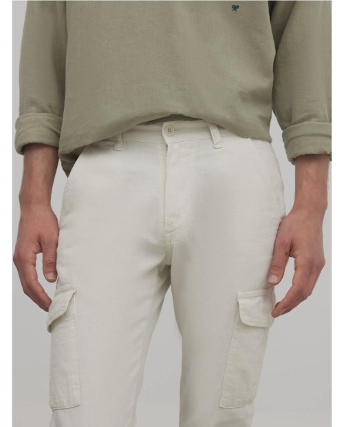 PANTALON SILBON SPORT CARGO BEIGE