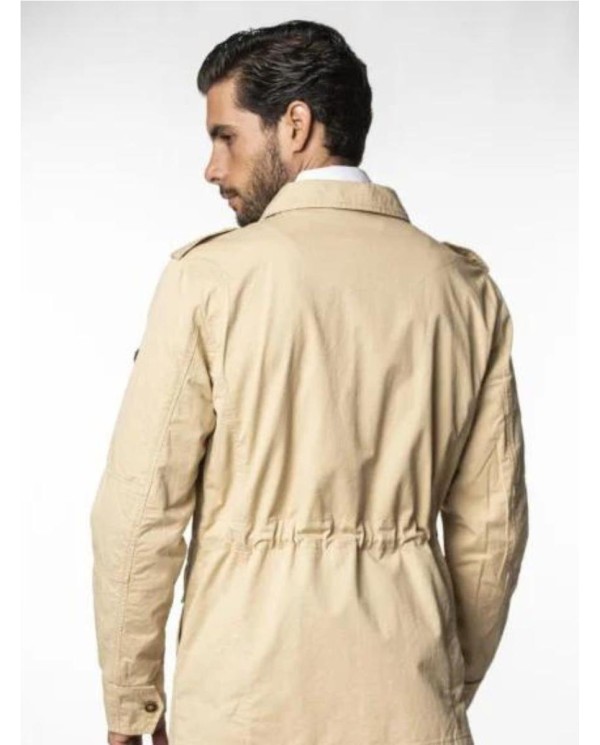 SAHARIANA SPAGNOLO ALGODÓN BEIGE