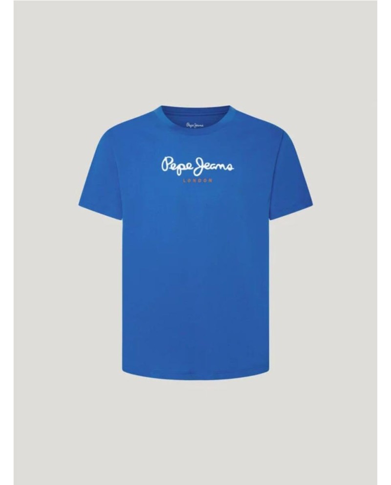 Camiseta Logo Fit Regular AZUL
