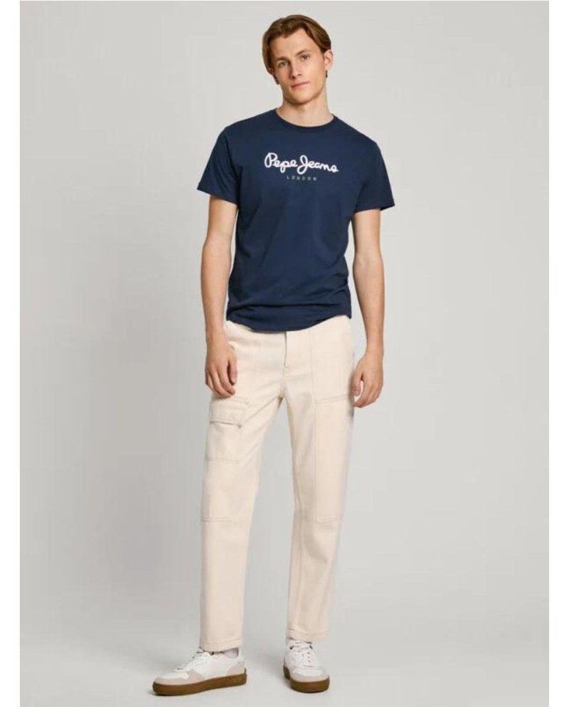 Camiseta Logo Fit Regular MARINO