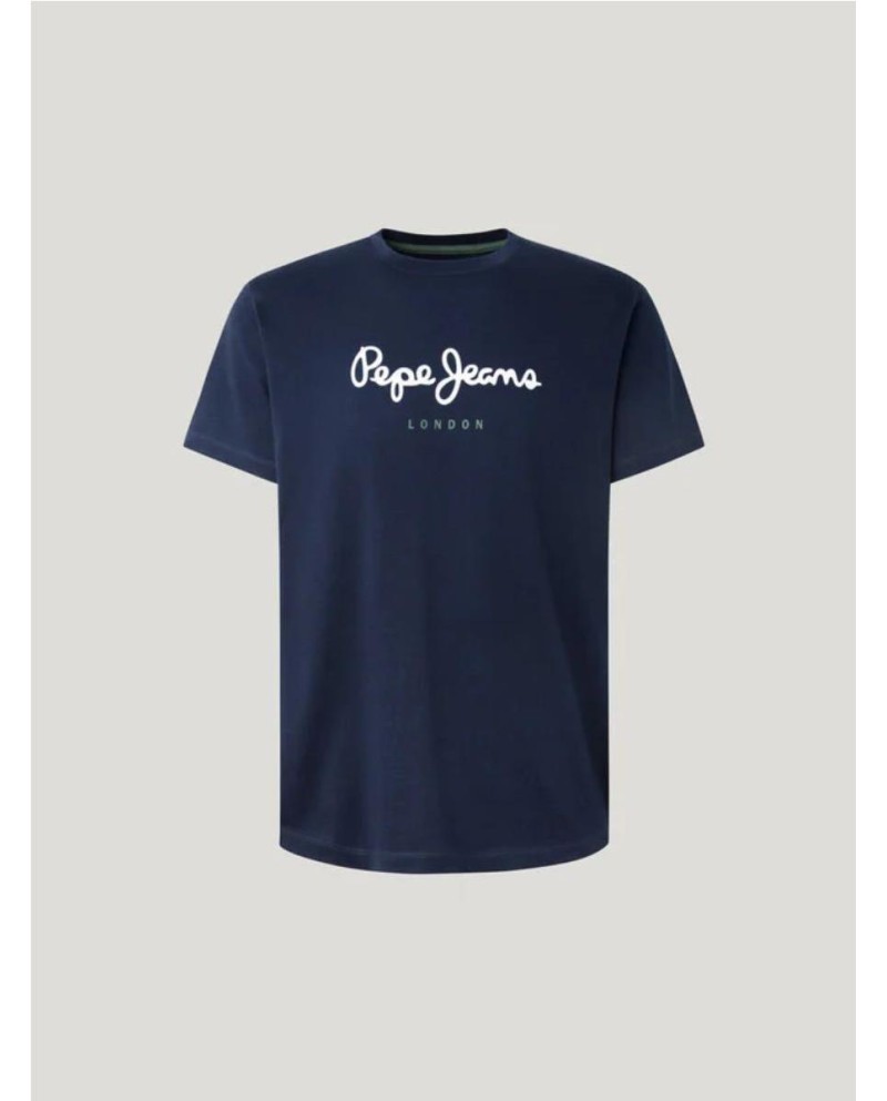 Camiseta Logo Fit Regular MARINO